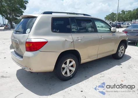2008 Toyota Highlander z USA, uszkodzony, nr VIN JTEDS41A382061347